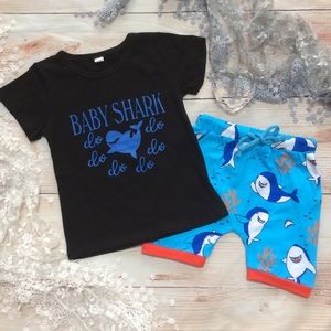 baby shark boutique outfit